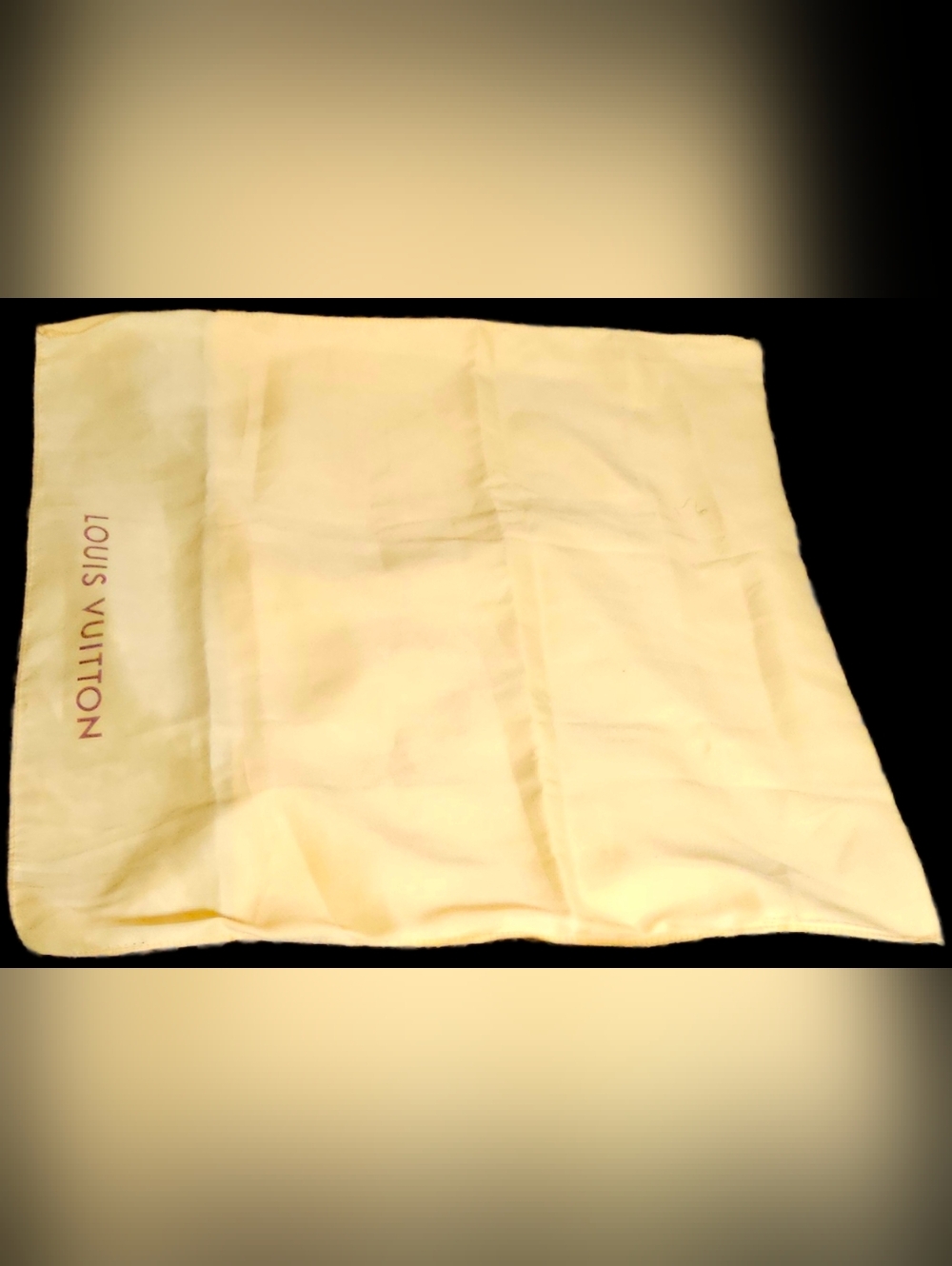 NEW Auth Louis Vuitton XL Silky Envelope Dust Bag Keepall Travel Onthego Handbag - Picture 4 of 10